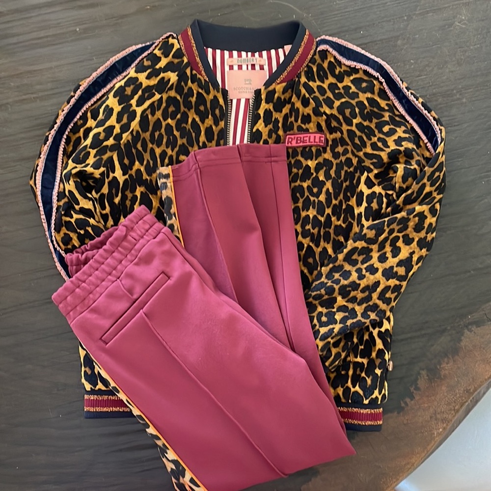 Scotch & Soda Girls Size 6 Tracksuit